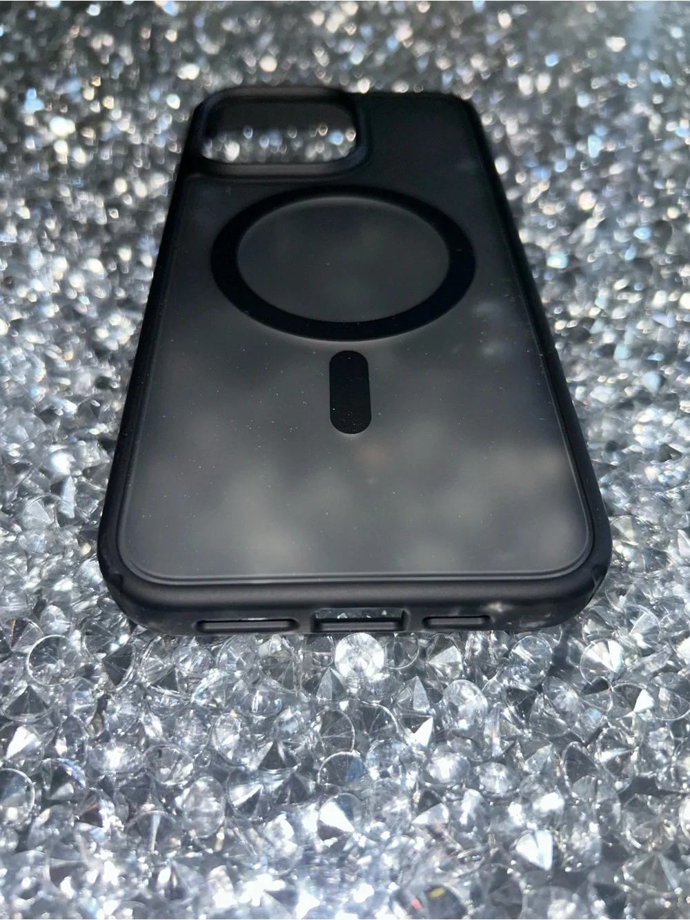 iPhone 15 pro max Matte Black MagSafe Compatible iPhone Case - Unbranded